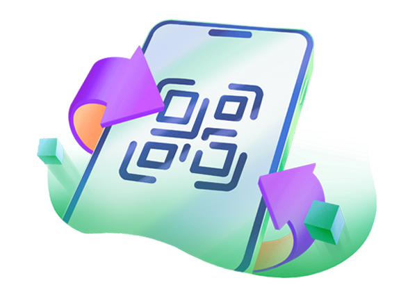 Static QR Code Illustration