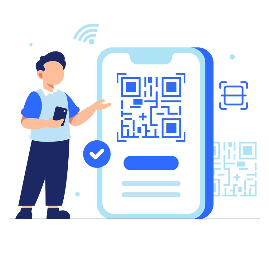 QR Code Generator illustration