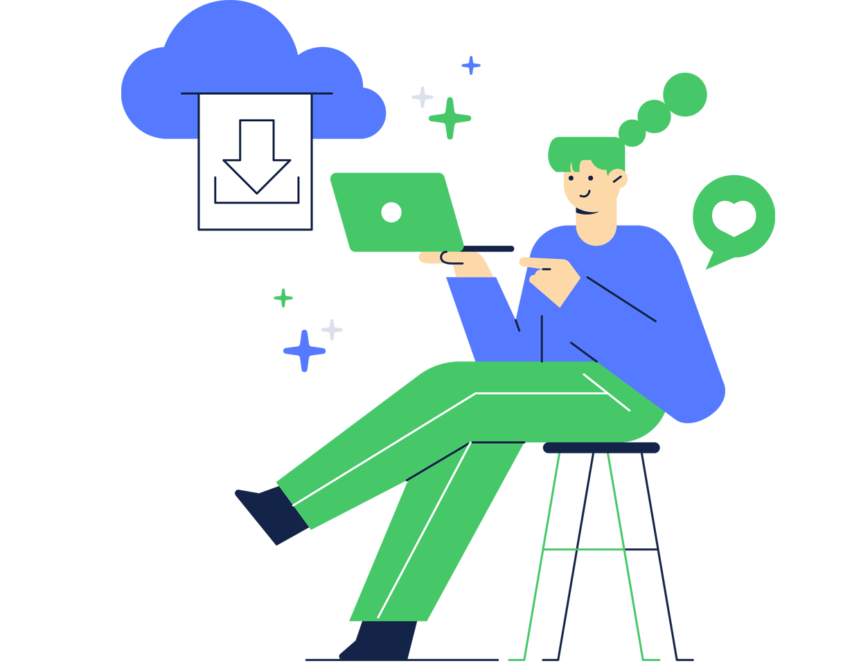 Download QR illustration